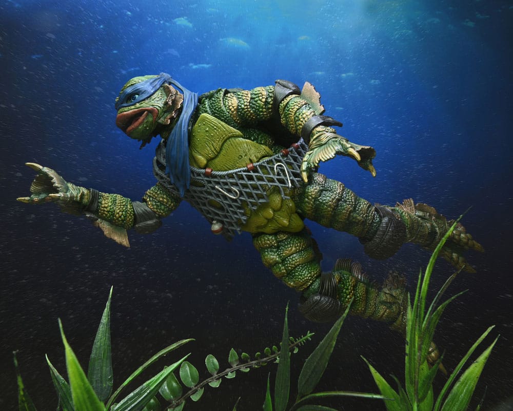 Леонардо като съществото - Universal Monsters x Ninja Turtles 