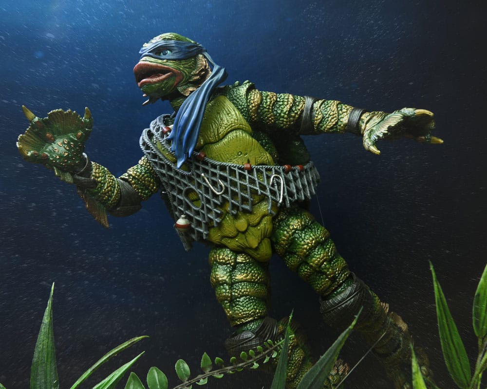 Leonardo as the Creature - Universal Monsters x Tortues Ninja