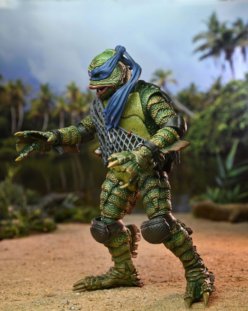 Leonardo jako stvoření - Universal Monsters x Ninja Turtles 