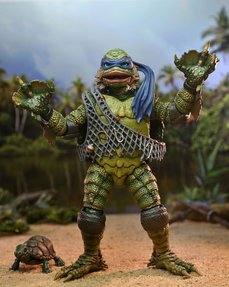 Leonardo jako stvoření - Universal Monsters x Ninja Turtles 