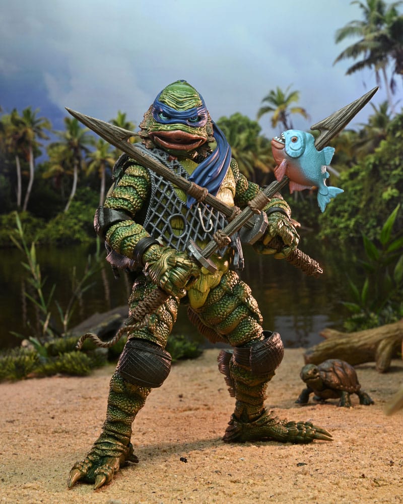 Leonardo jako stvoření - Universal Monsters x Ninja Turtles 