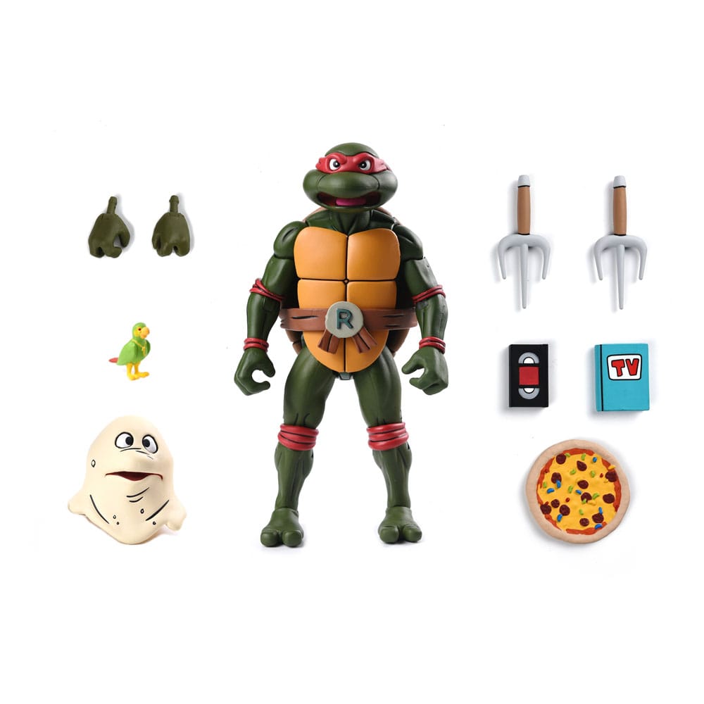 teenage mutant ninja turtles cartoon 7 scale action figure ultimate raphael neca