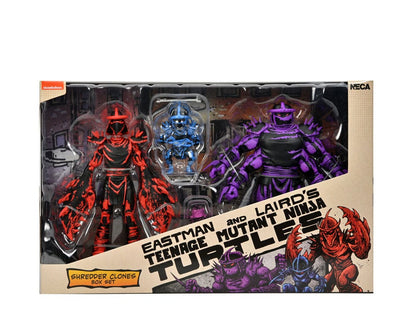 teenage mutant ninja turtles mirage comics 7 scale action figure shredder clones box set neca