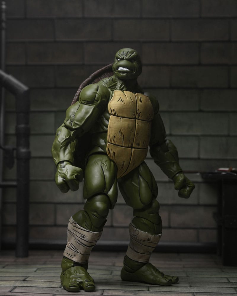 teenage mutant ninja turtles the last ronin 7 scale action figure battle damaged ronin neca