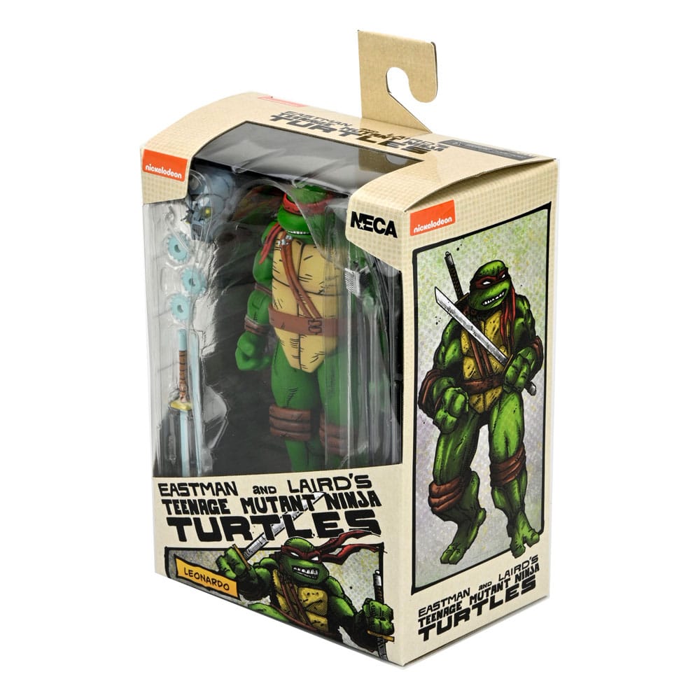 teenage mutant ninja turtles mirage comics 7 scale action figures leonardo neca