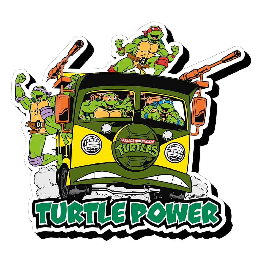 Magneet Van Funky Chunky Turtle Power 