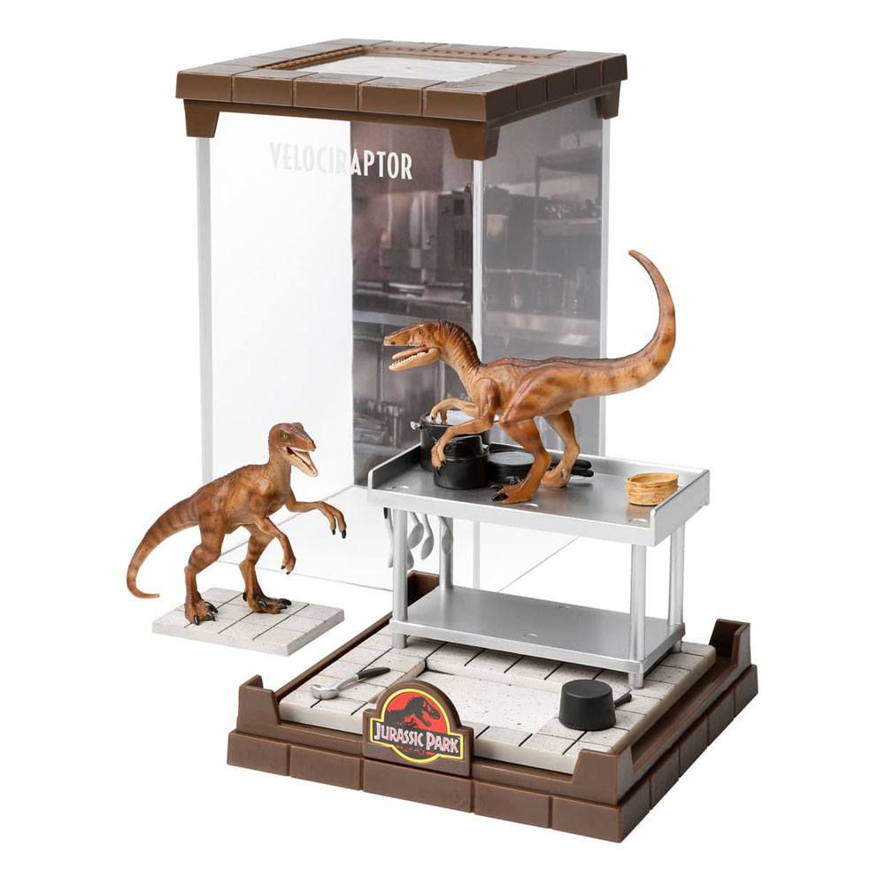 Jurský park Dioráma - Velociraptor 