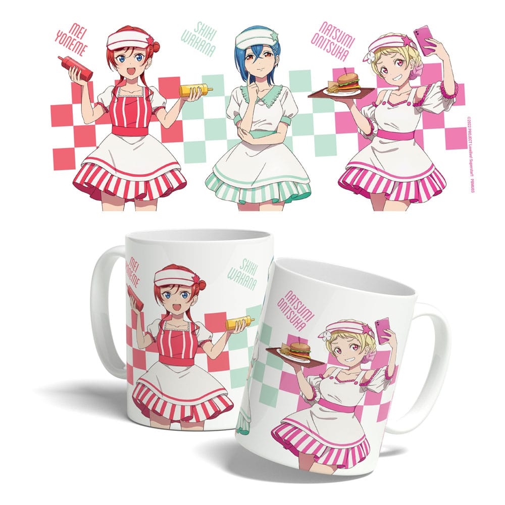 Mug Love Live! Superstar!! Mei, Shiki, Natsumi