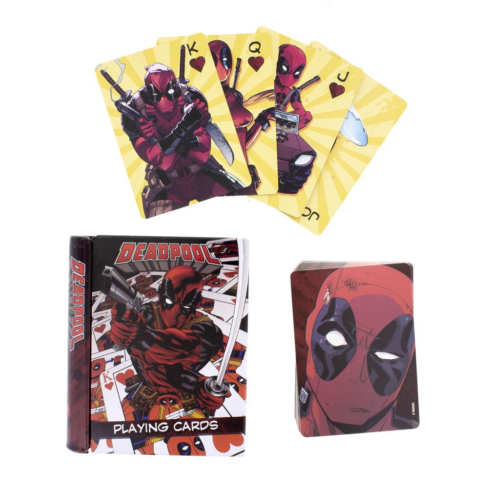 Deadpool-Spielkarten 