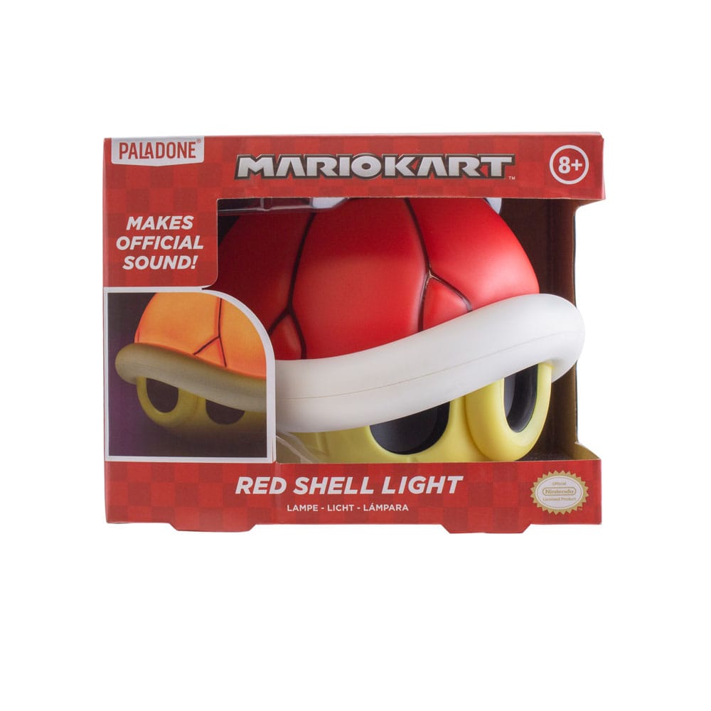 Lampe sonore Mario Kart - Red Shell