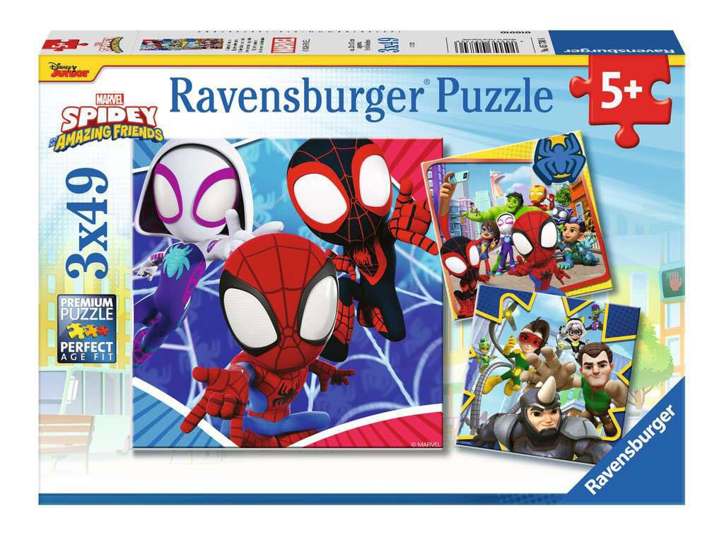 Puzzle Marvel - Spidey și prietenii săi uimitori 