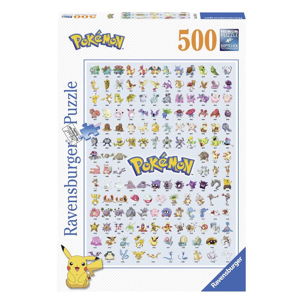 Pokémon Puzzle - Első Generációs Pokedex 
