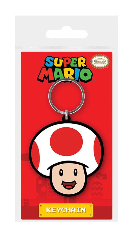 Super Mario Sleutelhanger - Toad