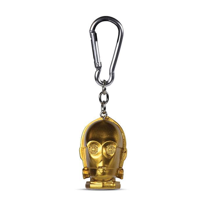 Csillagok háborúja 3D kulcstartó - C-3PO 