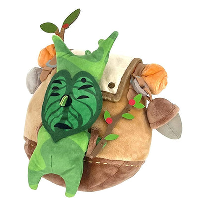 peluche the legend of zelda tears of the kingdom korok avec sac a dos sanei