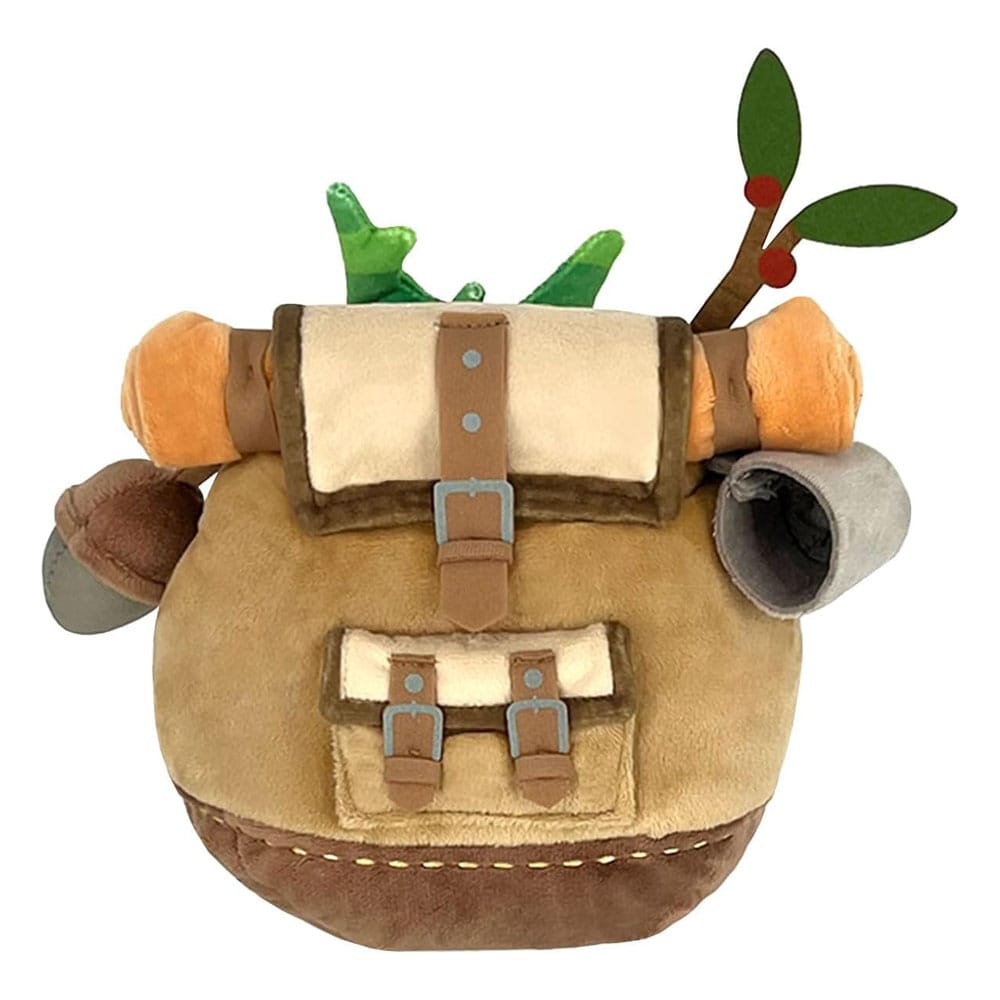 peluche the legend of zelda tears of the kingdom korok avec sac a dos sanei