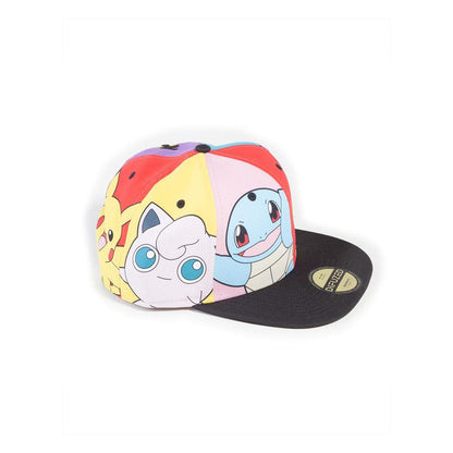 Czapka z daszkiem Pokemon Snapback - Multi Pop Art