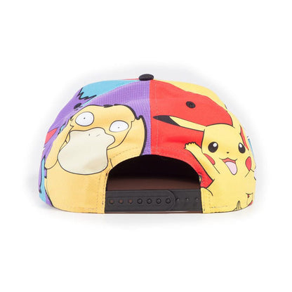 Czapka z daszkiem Pokemon Snapback - Multi Pop Art