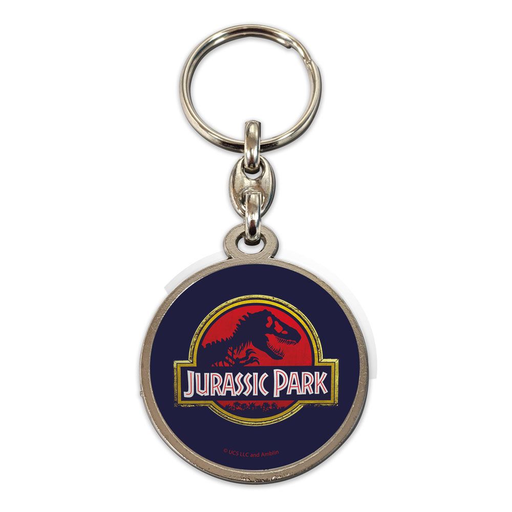 Jurassic Park-logotypnyckelring 
