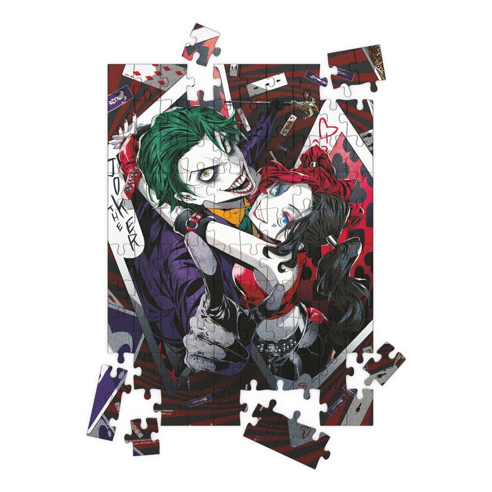 Manga puzzle s Jokerem a Harley Quinn 
