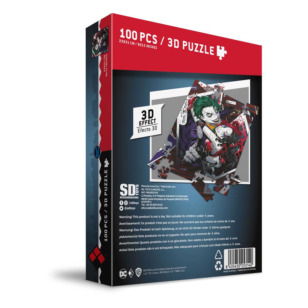Manga puzzle s Jokerem a Harley Quinn 