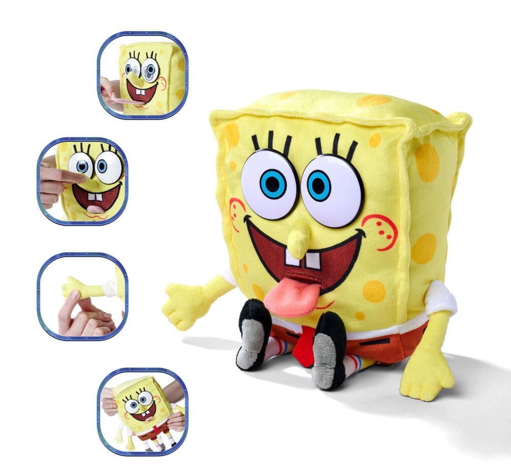 peluche sonore bob l eponge bob simba