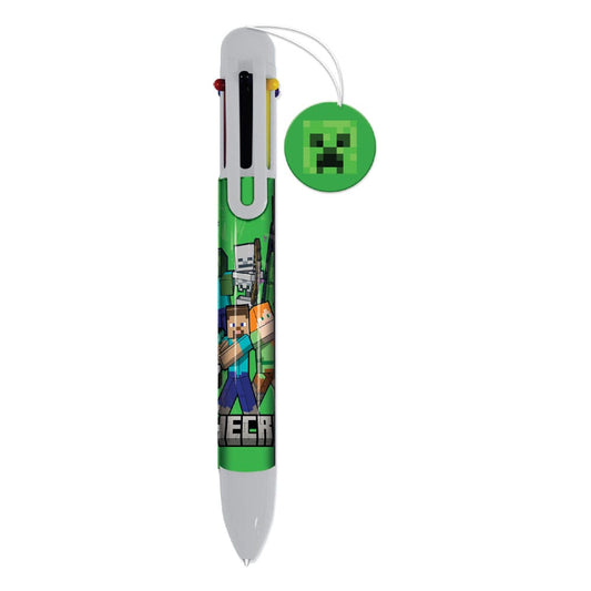 Stylo 6 couleurs Minecraft