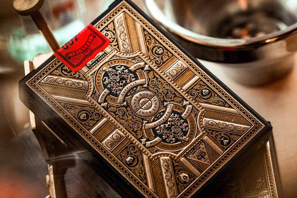 james bond 007 playing cards theory11