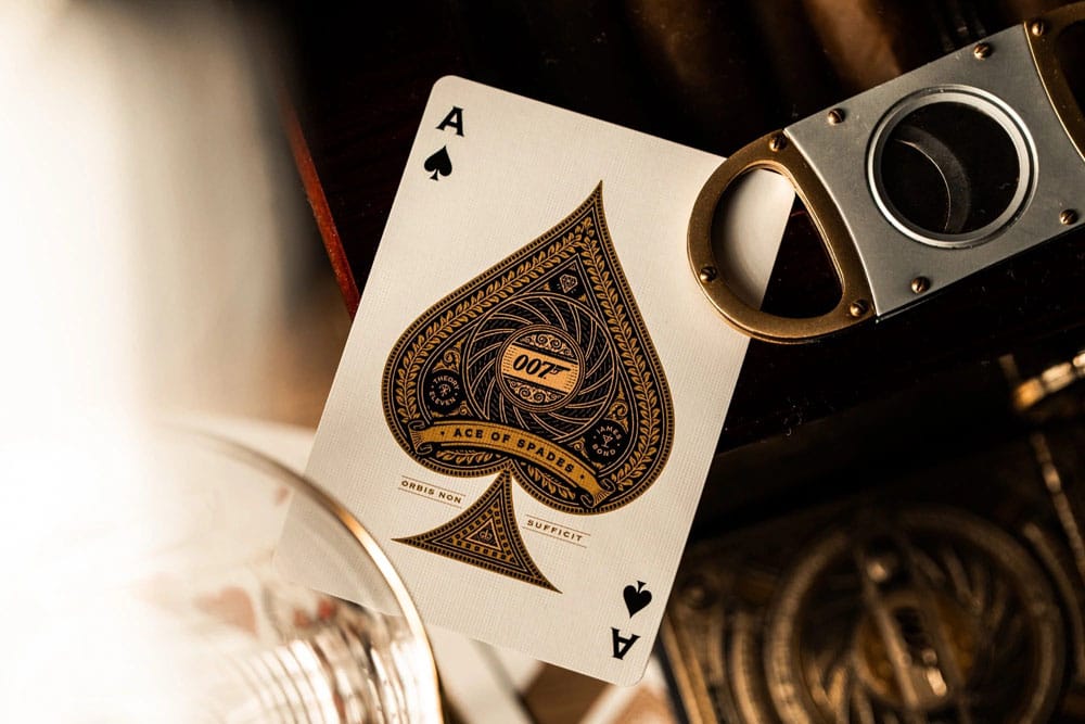 james bond 007 playing cards theory11