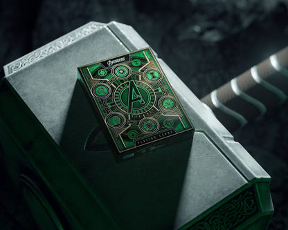 avengers green edition playing cards theory11