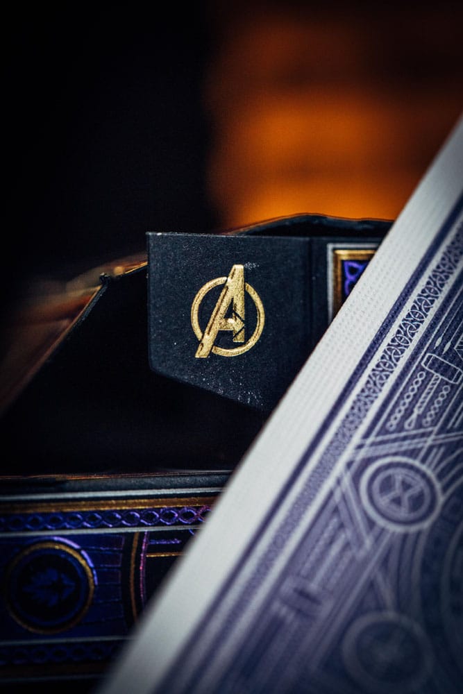 avengers blue edition playing cards theory11