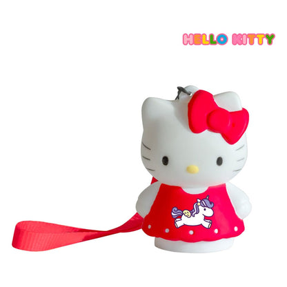 HELLO KITTY - Enhjørning - 8 cm LED-lampe