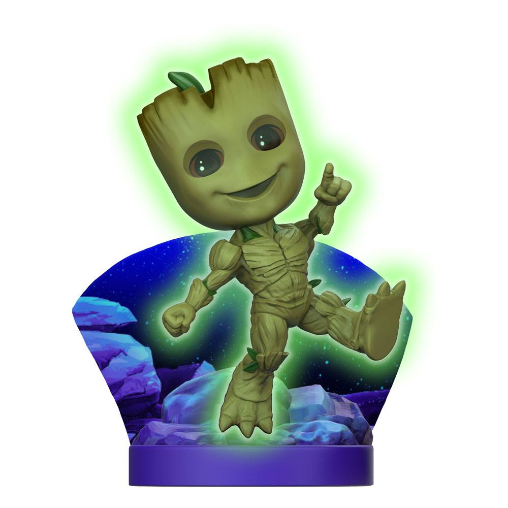 Ексклузивна мини-диорама на Superama Groot, светеща в тъмното, за SDCC 
