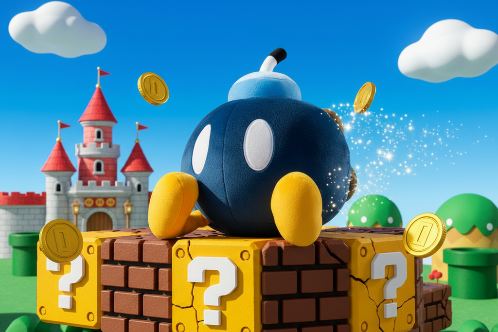 Super Mario Pluszowy - Bob-omb