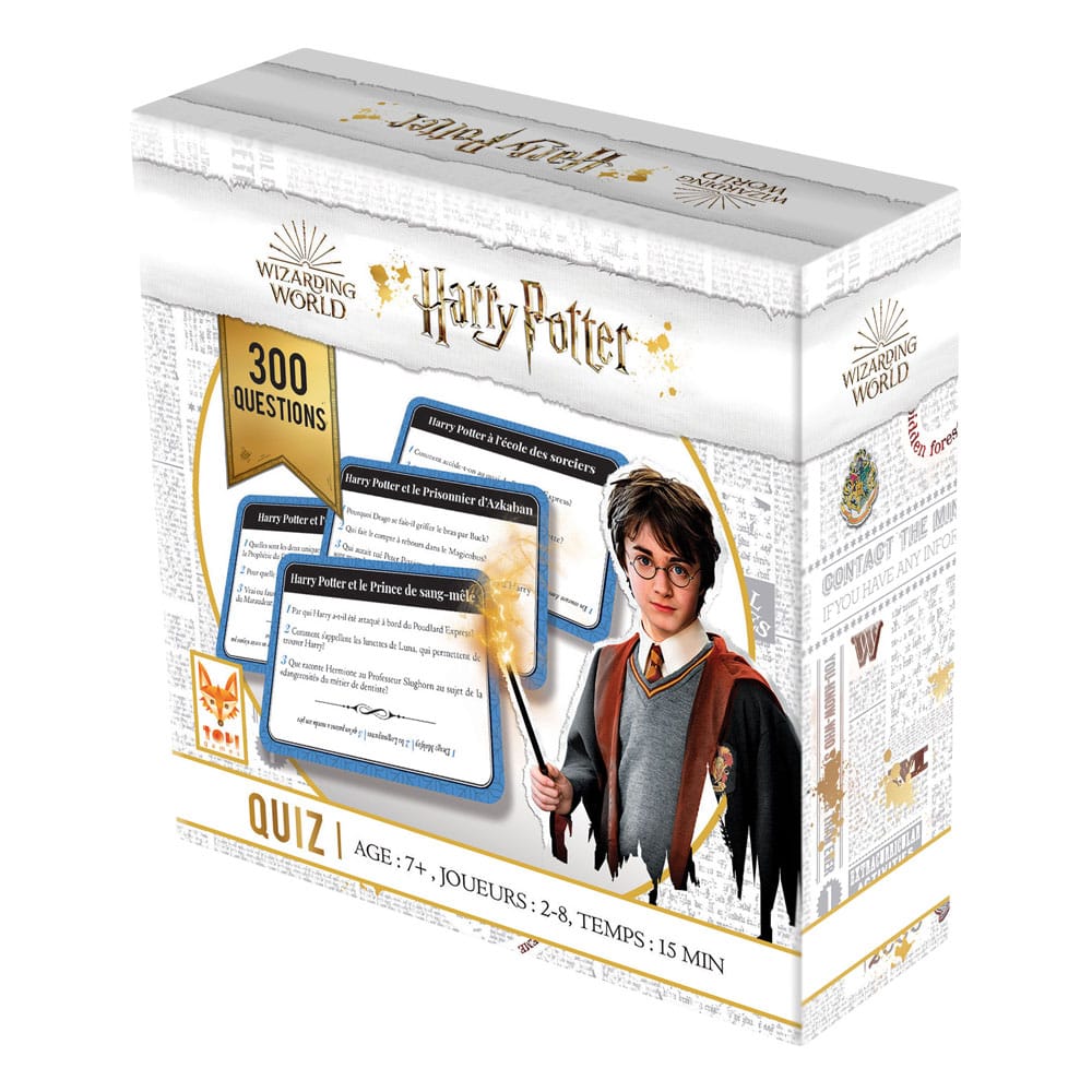 Jeu de cartes Harry Potter - Quiz 300 Questions