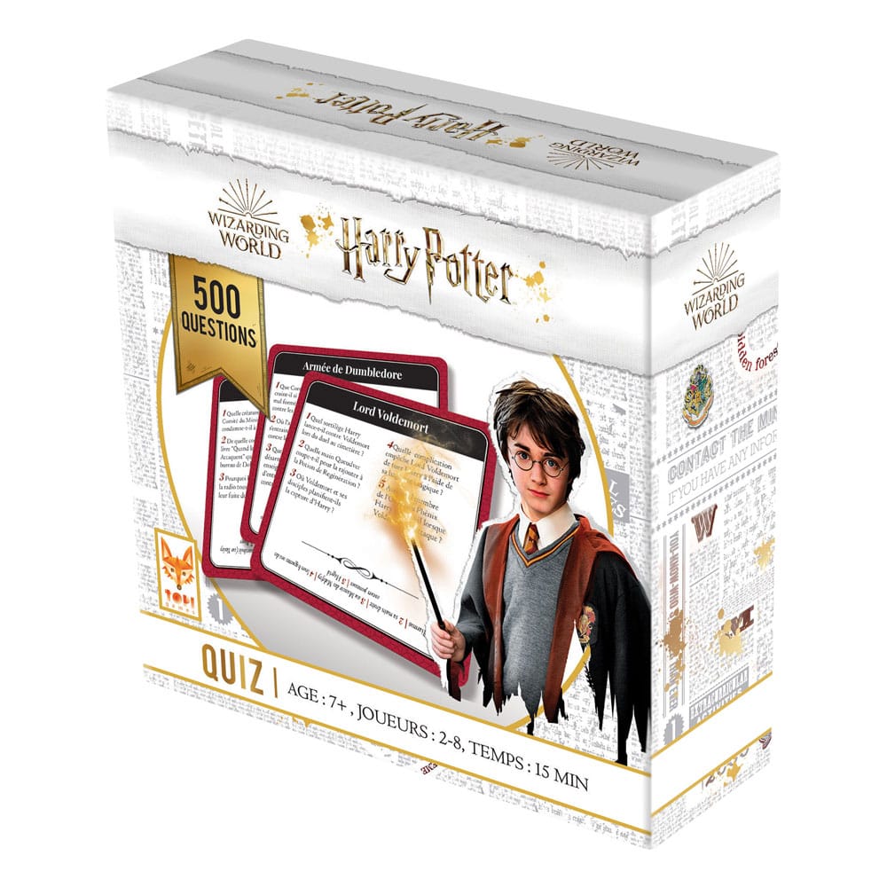 Jeu de cartes Harry Potter - Quiz 500 Questions