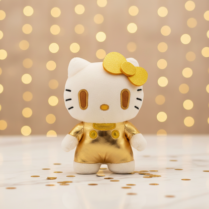 DZNR Sanrio Plys - Hello Kitty Gylden Udgave