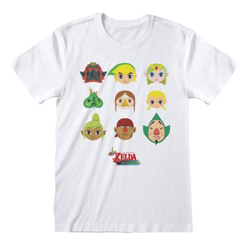 The Legend of Zelda T-shirt - Wind Waker Faces 