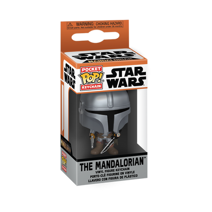 The Mandalorian avec Darksaber - Pop! Keychain - PRECOMMANDE