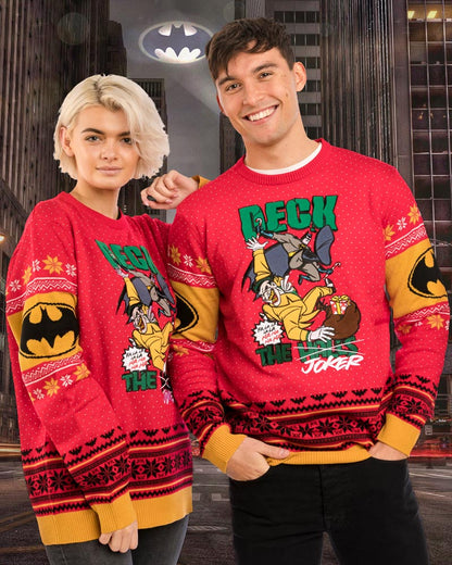 Pull de Noël Batman et Joker Numskull