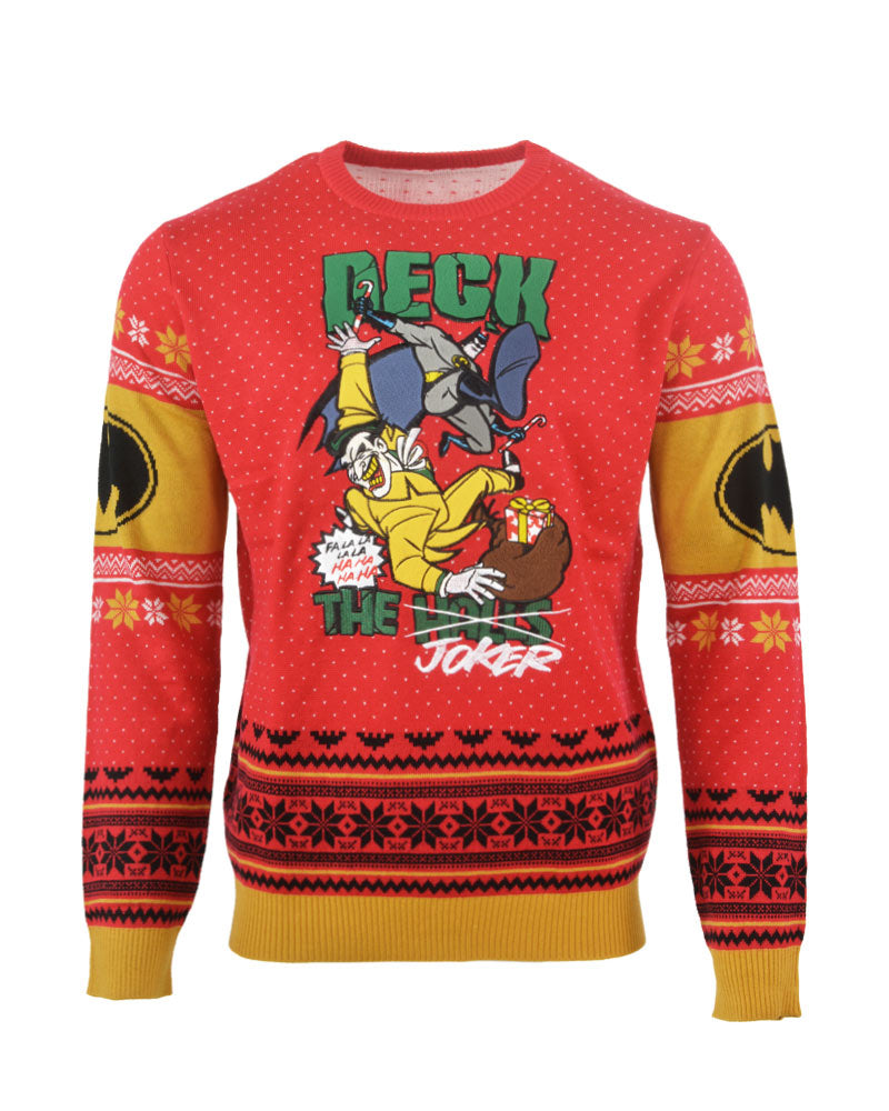 Pull de Noël Batman et Joker