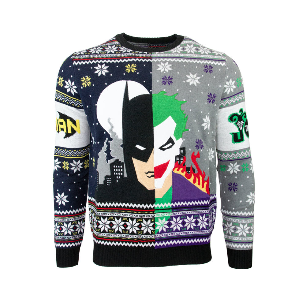 Pull de Noël Batman Vs Joker