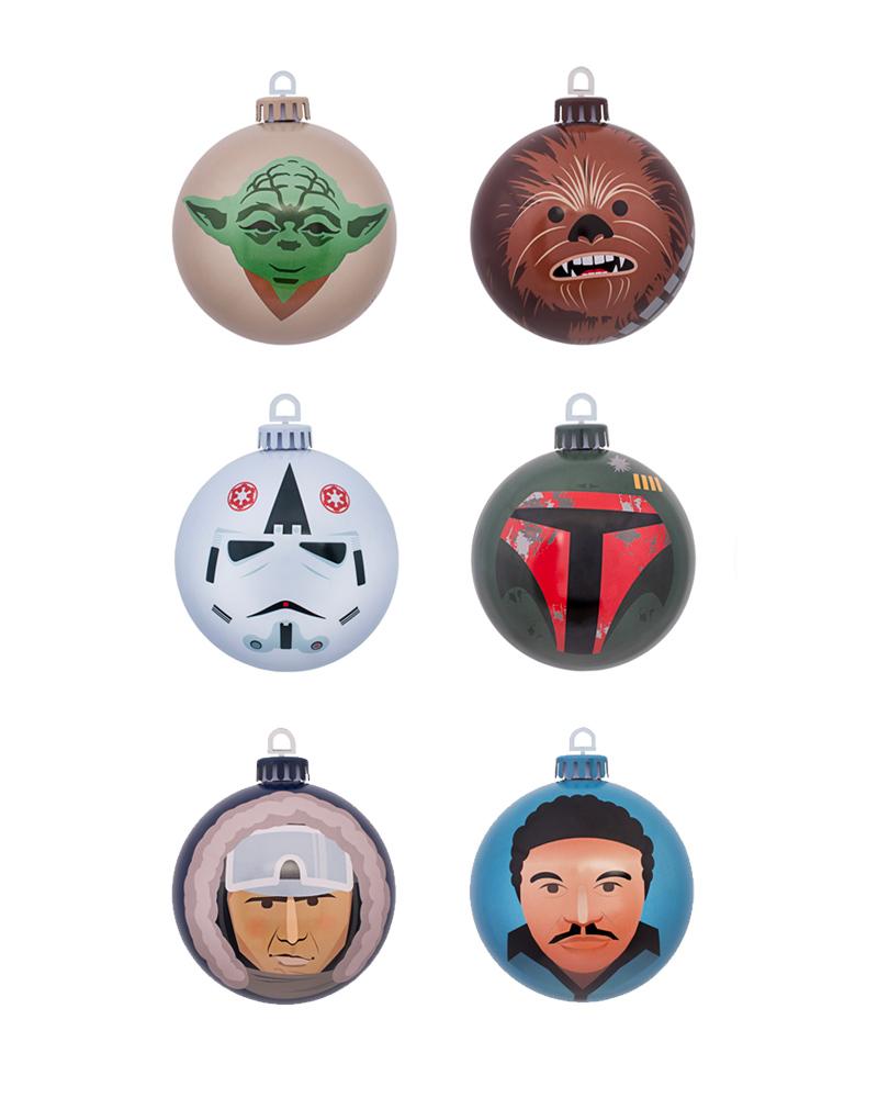 Boules de Noël Star Wars L'Empire contre-attaque