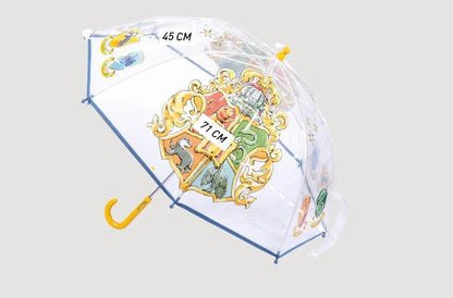 Parapluie Transparent Enfant Harry Potter - Emblème Poudlard