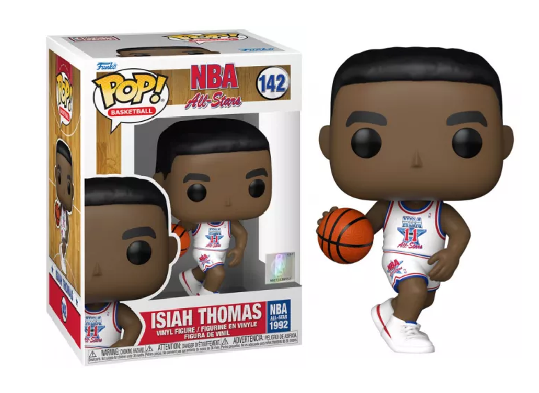NBA Legends POP N° 142 Isiah Thomas (White All star uni 1992)