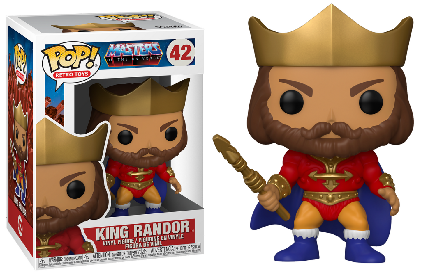 M.O.T.U. - POP N° 42 - King Randor