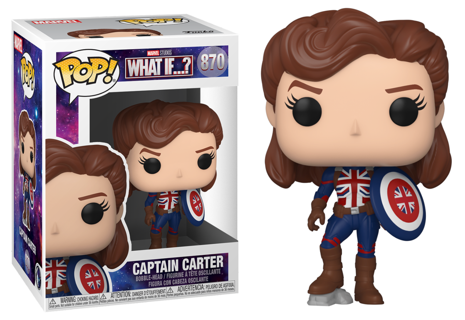 MARVEL WHAT IF - POP N° 870 - Captain Carter