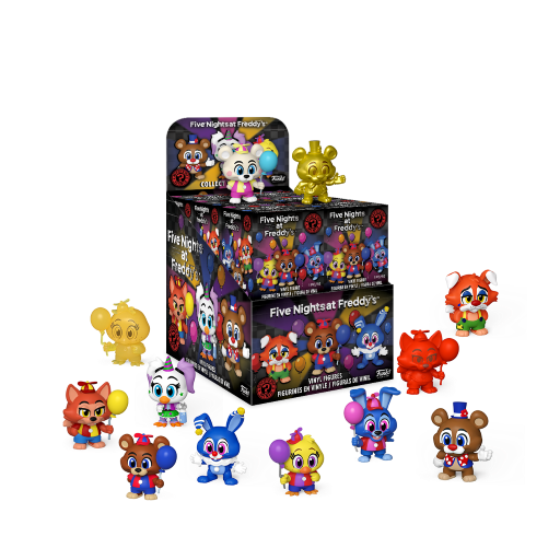 FNAF SECURITY BREACH Mystery Minis (BOX 12 Figurines)