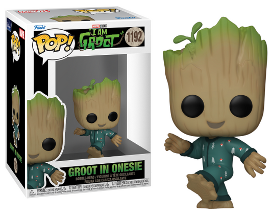 I AM GROOT - POP N° 1192 - Groot PJs (Dancing) Funko