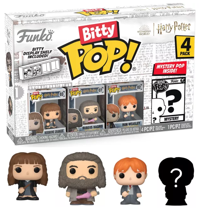 HARRY POTTER - Bitty Pop 4 Pack 2.5cm - Hermione en robe